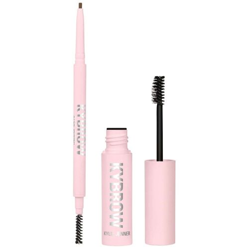 Kylie By Kylie Jenner - Brow Kit Crayon À Sourcils + Gel 004 Medium Brown 1 Unité 