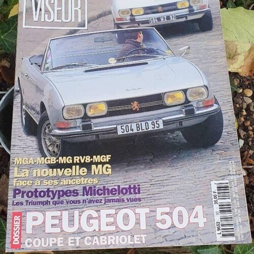 Dossier Peugeot 504, Rétroviseur Magazine Mai 1996