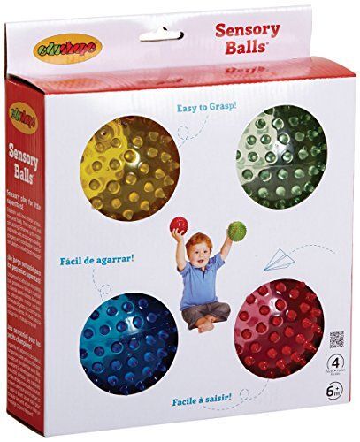Edushape - Ed 705175 - Jeu De Balle - Balles Sensorielles Transparentes