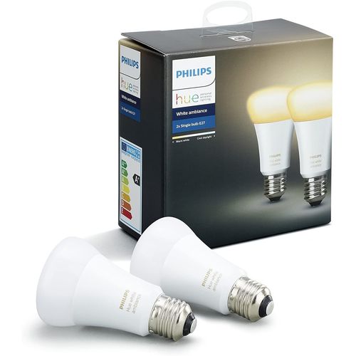 Pack De 2 Ampoules Connectées White Ambiance E27 [Classe Énergétique A+]