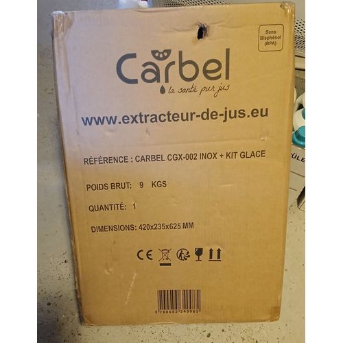 Extracteur de jus Carbel CGX-002