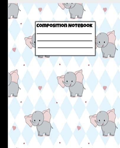 Composition Notebook: Wide-Ruled, 7.5 X 9.25, 100 Pages, For Kids, Teens, And Adults (Composition Notebooks)
