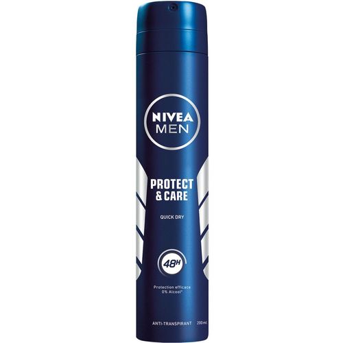 Nivea - Protect&care - Déodorant Spray Anti-Transpirant 48h Homme 200 Ml 