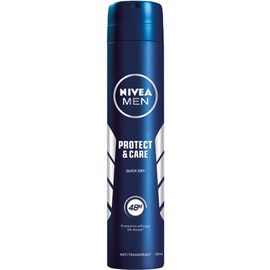 Nivea - Protect&care - Déodorant Spray Anti-Transpirant 48h Homme 200 Ml 
