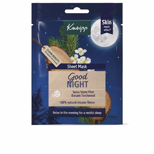 Kneipp - Good Night Mascarilla Facial De Tejido Kneipp Soin Visage 18 Ml 