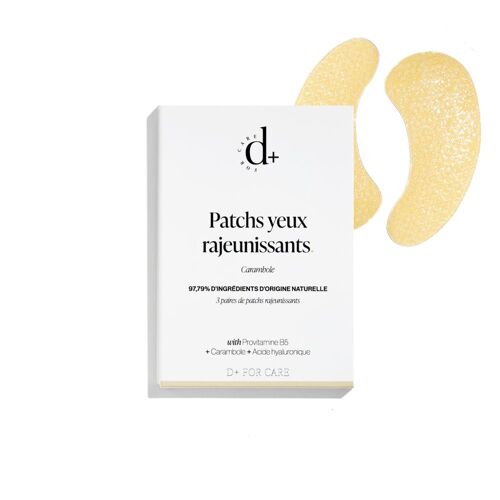 D+ For Care - Patchs Yeux Anti-Âge X3 3 Un 