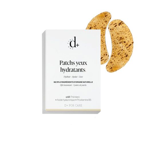 D+ For Care - Patchs Yeux Hydratants X3 3 Un 