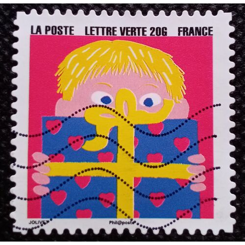 France 2015 Timbre Oblitéré Yt 1195 - Carnet Bonne Année
