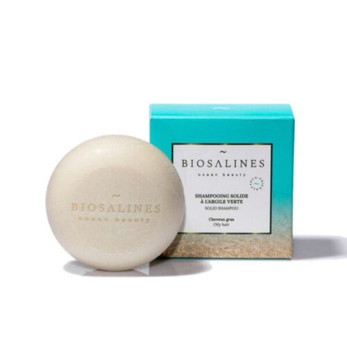 Biosalines Ocean Beauty - Shampooing Solide À L?Argile Verte Shampooing 75 G 