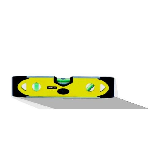 NIVEAU  3 FIOLES HORIZONTALE VERTICAL BIAIS 23 CM 
