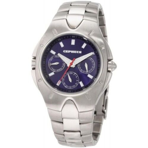 Cepheus Cp503-131 Montre Homme Analogique Bracelet Acier Inoxydable