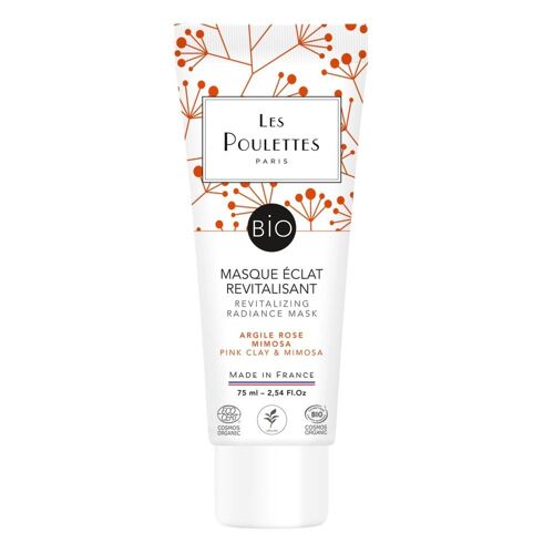 Les Poulettes - Masque Eclat Revitalisant Argile 75 Ml 