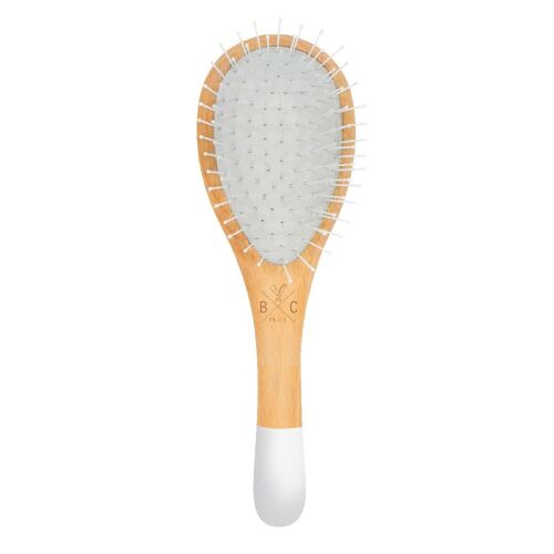 Bachca - Brosse En Bois Démêlante À Cheveux 1 Unité 
