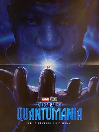 Ant-Man Et La Guêpe : Quantumania (Ant-Man And The Wasp: Quantumania)- Véritable Affiche De Cinéma Pliée - Format 40x60 Cm - De Peyton Reed Avec Paul Rudd, Evangeline Lilly, Jonathan Majors - 2023