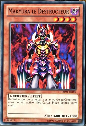 Carte Yu-Gi-Oh Bp01-Fr180 Makyura Le Destructeur Neuf Fr