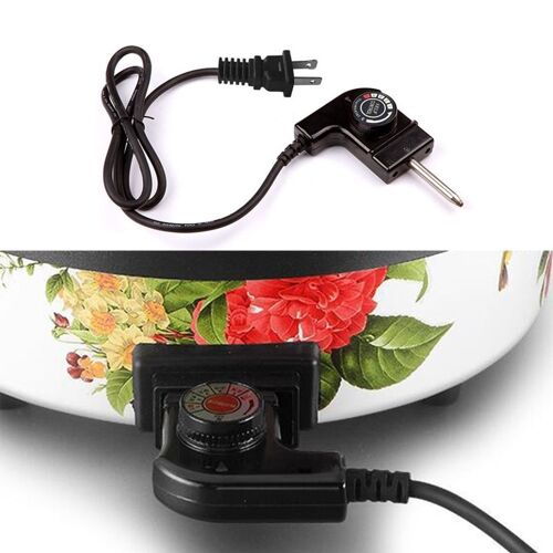 Prise Us/Uk/Sa/Eu/Cn, Cordon D'alimentation Réglable Avec Régulateur Automatique Pour Poêle À Pâtisserie Électrique, Broche De Pot De Chauffage Électrique