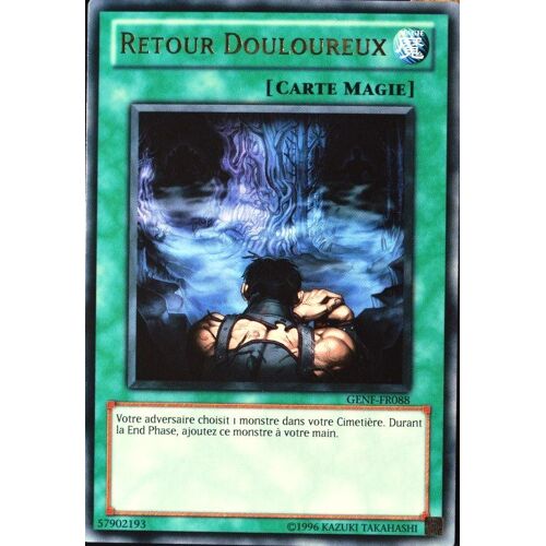 Carte Yu-Gi-Oh Genf-Fr088 Retour Douloureux Neuf Fr