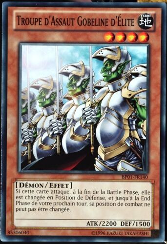 Carte Yu-Gi-Oh Bp01-Fr140 Troupe D'assaut Gobeline D'elite Neuf Fr
