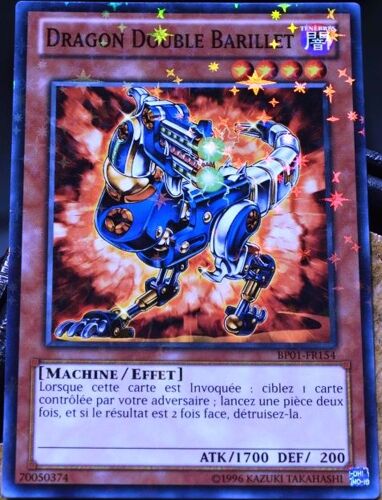 Carte Yu-Gi-Oh Bp01-Fr154-St Dragon Double Barillet Neuf Fr