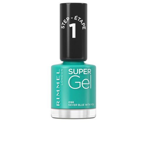 Rimmel London - Vernis À Ongles Super Gel #98-Jamais Bleu Avec Toi Rimmel London Crayon Blanc Pour Ongles 12 Ml 