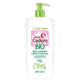 Cadum - Cadum Gel Lavant Corps&cheveux Bio 750 Ml 