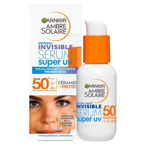 Garnier - Ambre Solaire Sérum Invisible Super Uv Fps50+ 30ml 