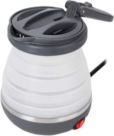 Bouilloire Électrique De 0,6l 750w Blanc Gris Foncé