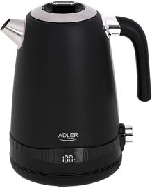 Bouilloire Électrique De 1,7l Avec Écran Lcd 2200w Noir