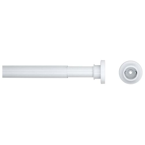 Sealskin Tringle de rideau de douche télescopique 125-220 cm Blanc