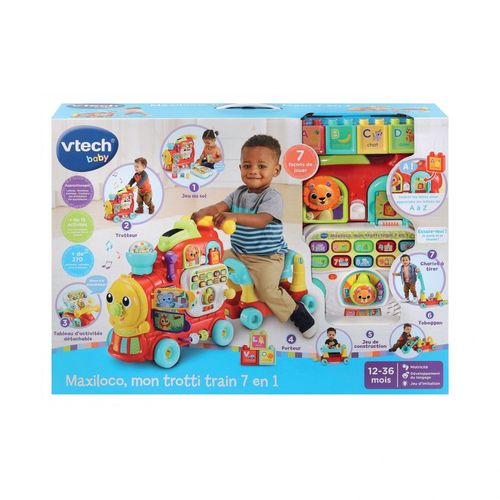 VTECH BABY MAXILOCO, MON TROTTI TRAIN 7 EN 1