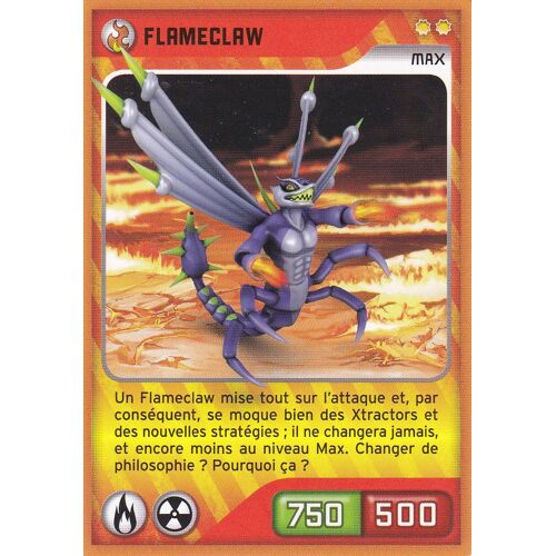 Carte Invizimals Nouvelle Alliance - Flameclaw - 024 -