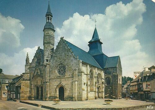 Malestroit - Place Du Bouffay - Eglise Saint-Gilles 1970