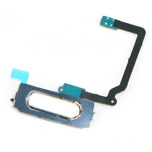 Bouton Home Complet + Id + Nappe Blanc Samsung Galaxy S5 G900f G900h G900 - Neuf