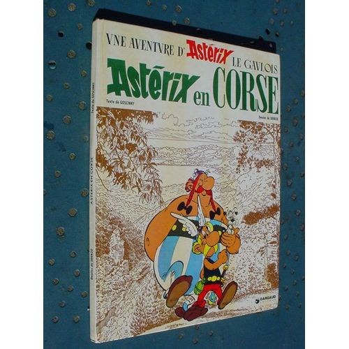 Asterix  "Asterix En Corse" Edition Originale De 1973