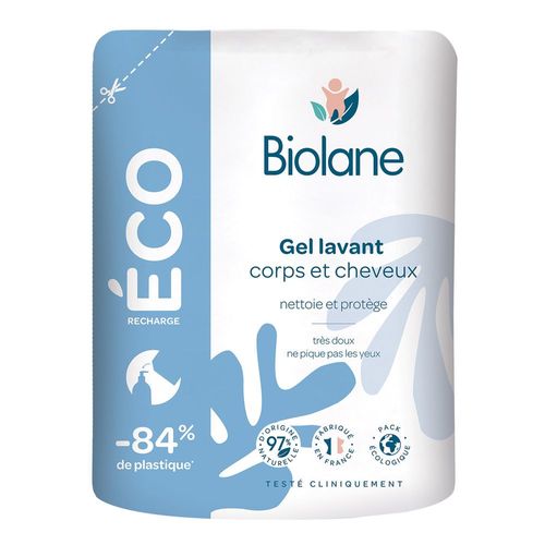 Biolane - Eco-Recharge Gel Corps Et Cheveux 500 Ml 