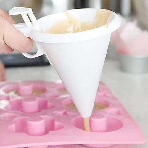 Entonnoir Réglable Pour Cupcakes À Main, Crème Au Chocolat, Pâte À Sucre, Outils De Cuisson, Pâtisserie, Crème, Biscuit, Pancake, Outils De Cuisine