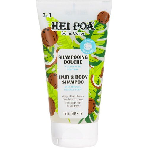 Hei Poa - Shampooing Douche À La Pulpe De Coco Bio 150ml 
