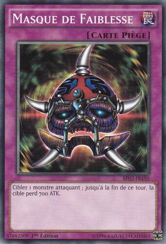 Yu Gi Oh! - Bp03-Fr190 Masque De Faiblesse