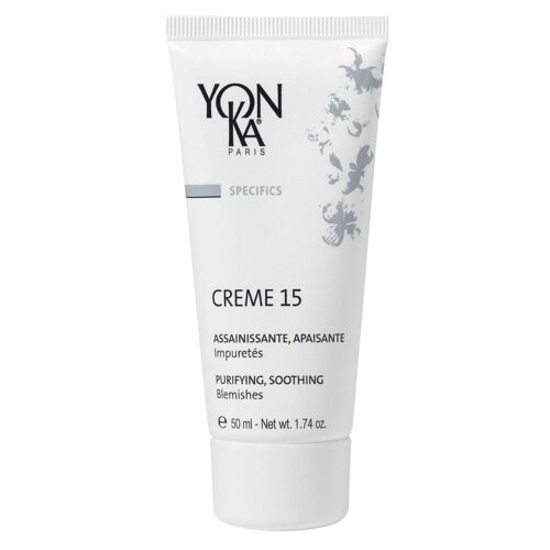 Yon-Ka - Crème 15 Assainissante, Apaisante 50 Ml 