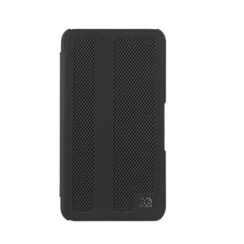 Etui folio Xqisit blavet noir pour Sony Xperia E4G