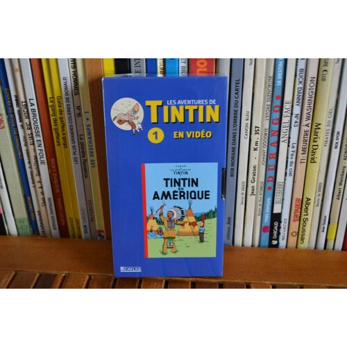 K7 Vhs Tintin En Amérique