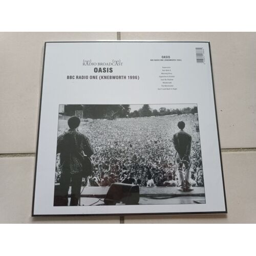 Oasis Bbc Radio One Lp Live Knebworth 96 Rare