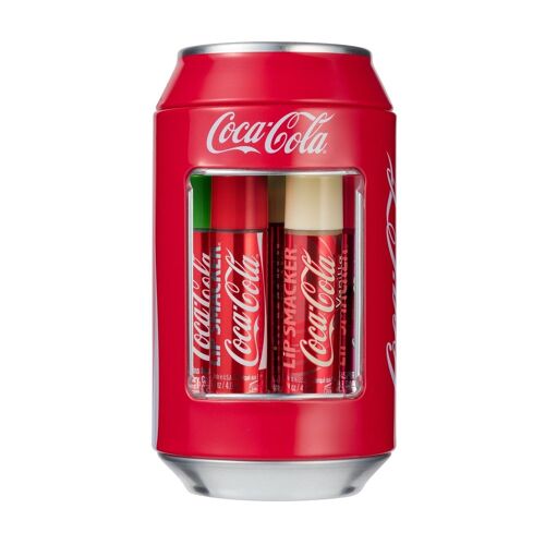 Lip Smacker - Cannette Coca Cola 6 Pcs Assorties Baume À Lèvres 6 Parfums Assortis - 24g 1 Unité 