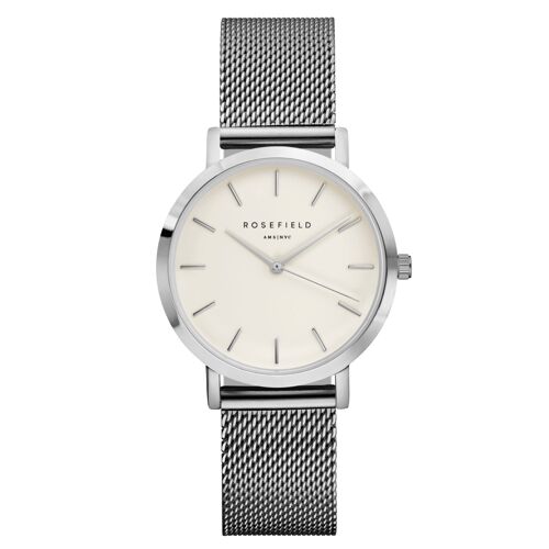 Montre Femme Rosefield En Acier Gris
