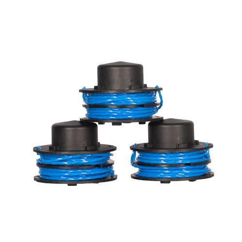 Lot de 3 bobines RYOBI double fil diamètre 1.5mm RAC149