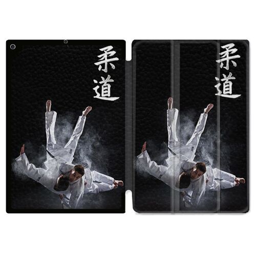 Housse Smart Cover Pour Ipad 10.2 Judo Noir