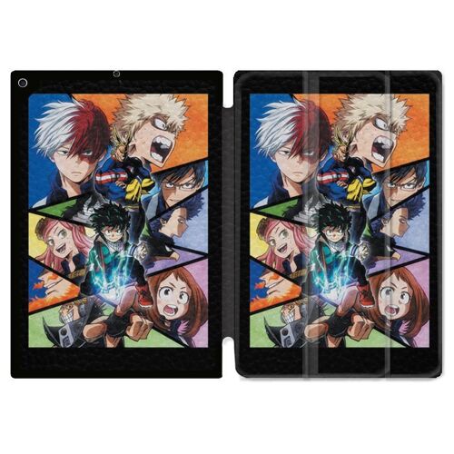 Housse Smart Cover Pour Ipad 10.2 Manga My Hero Academia Noir