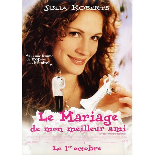 Le Mariage De Mon Meilleur Ami, Synopsis Dépliant, De P.J. Hogan, Avec Julia Roberts, Cameron Diaz