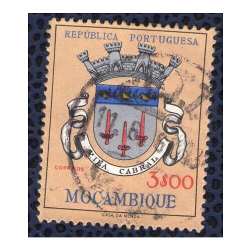 Mozambique 1961 Oblitéré Rond Used Blason Ville Vila Cabral