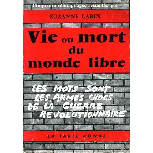 Vie Ou Mort Du Monde Libre
